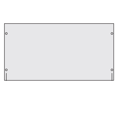 Заглушка 19" 11 U для IT корпусов RAL7035