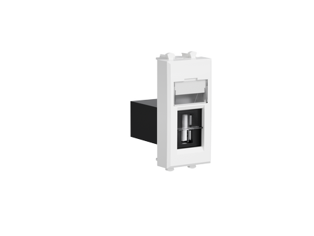 USB 3.0 розетка модульная, тип А-А, "Avanti", "Белое облако", 1 модуль