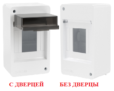 Щиток 4 модульный настенный FRAME