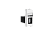 USB 3.0 розетка модульная, тип А-А, "Avanti", "Белое облако", 1 модуль