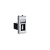 USB 3.0 розетка модульная, тип А-А, "Avanti", "Закаленная сталь", 1модуль