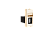 USB 2.0 розетка модульная, тип А-А, "Avanti", "Ванильная дымка", 1 модуль
