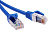Патч-корд экранированный CAT6 F/UTP 4х2, LSZH, синий, 7.0м
