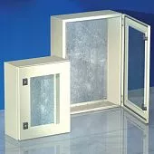 Навесной шкаф CE, с прозрачной дверью, 400 x 400 x 200мм