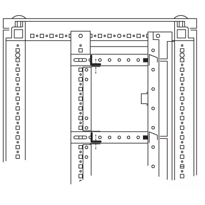 DKC - Объединительные панели для секций шкафов DAE/CQE, 800мм, 1 упаковка - 5шт.