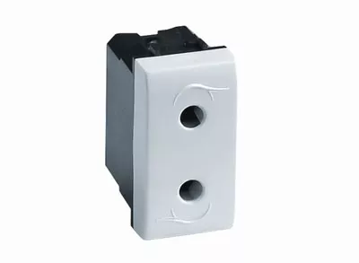 DKC - Электрическая розетка, слоновая кость, 1мод.