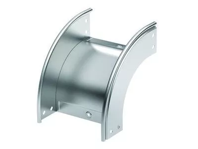 DKC - Угол CD 90 вертикальный внеш. 90° 300/50 в комплекте с крепежнымиэлементами и соединительными пластинами, необходимыми для монтажа, цинк-ламельный