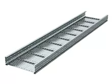 Лоток листовой 150х400, лонжерон 2 мм, L 6 м, горячий цинк