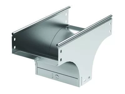 DKC - Ответвитель TD Т-образный вертикальный осн.150 H100 в комплекте скрепежными элементами и соединительными пластинами, необходимыми длямонтажа, цинк-ламельный