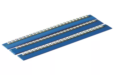 DKC - Планка 2,3 с черными буквами  B на желтом фоне