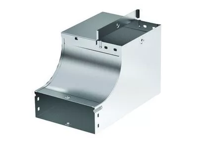 DKC - Угол  вертикальный внутренний, переходник CSSD 90 осн.600 H100 в комплекте с крепежными элементами и соединительными пластинами