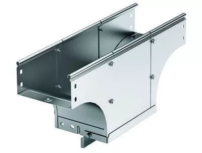 DKC - Ответвитель TDS T-образный вертикальн.ун.осн.150 H50 в компл.скрепежн.элементами и соединит.пластинами,необходимыми длямонтажа,нержавеющий