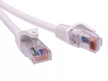 Патч-корд неэкранированный CAT6 U/UTP 4х2, LSZH, белый, 1.5м