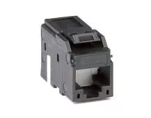 Модуль  Keystone RJ45 CAT5E не экранированный, черный