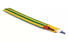 Термоусаживаемая трубка 3,2/1,6 мм желто-зеленый