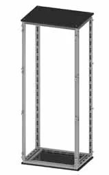 DKC - Сборный шкаф CQE, без двери и задней панели, 2000 x 1600 x 500 мм