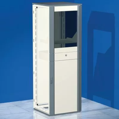 DKC - Сборный напольный шкаф CQCE для установки ПК, 1800 x 600 x 600 мм