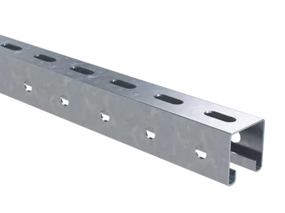 DKC - С-образный профиль 41х41, L400, толщ.1,5 мм, цинк-ламельный