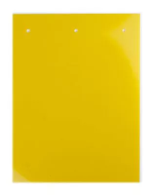 DKC - Табличка полужесткая. Клейкое основание. ПВХ-0,5. Желтая