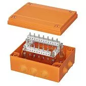 Коробка пластиковая FS с кабельными вводами и клеммниками IP55 240х190х90мм 40р 450V 6A 4кв.мм DKC FSB414004