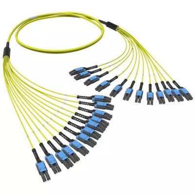 DKC - Сборка оптическая разветвительная 24ОВ 9/125 OS2 12хLC-UPC Duplex Uniboot/12хLC-UPC Duplex Uniboot 10м DKC RNFLL24S10
