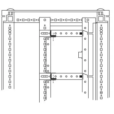 DKC - Объединительные панели для секций шкафов DAE/CQE, 600мм, 1 упаковка - 5шт.