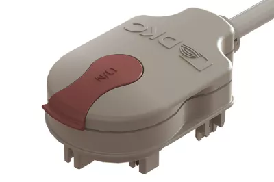 DKC - Отводной блок с кабелем 800 мм (FG07M1), N/L1, 2P, 10A
