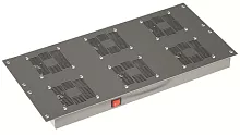 Потолочный модуль 6 вентилятора для крыши 800 RAL7011