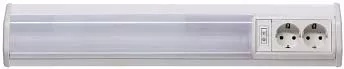 DKC - Люминисцентный светильник 8 Вт, с 2-мя розетками, 220 В