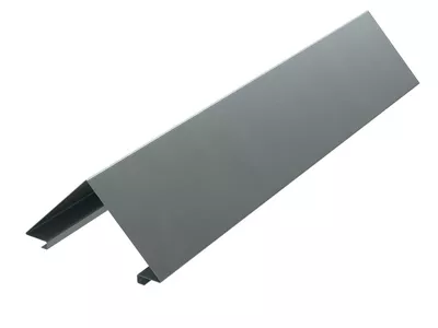 DKC - Крышка двускатная 1000, L 1 м, цинк-ламе