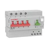 Выключатель автоматический дифференциального тока 4п C 63А 300мА 6кА тип A MDV63 YON MDV63-44C63-A