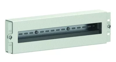 DKC - Модуль с DIN рейкой для 19" 3U RAL7035