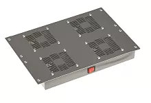Потолочный модуль 4 вентилятора для крыши 600 RAL9005