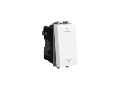 DKC - Выключатель модульный, "Avanti", "Белое облако", 1 модуль