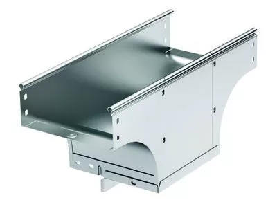 DKC - Ответвитель TDSA Т-обр. вертикальный 100/200 в комплекте с крепежнымиэлементами и соединительными пластинами, необходимыми для монтажа, цинк-ламельный