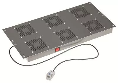 DKC - Потолочный модуль 6 вентиляторов с термостатом для крыши 600 RAL9005