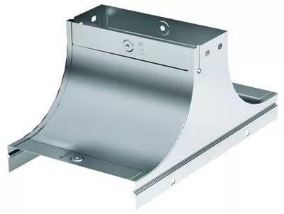 DKC - Крышка-ответвитель TS 400/80 в комплекте с крепежными элементами исоединительными пластинами, необходимыми для монтажа, цинк-ламельная