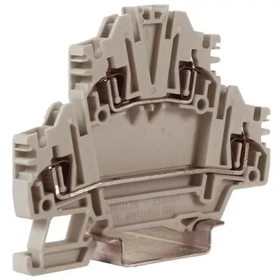 DKC - HMD.2N(Ex)i, 2-х уровневый проходной зажим, синий, 2,5 кв.мм