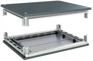 DKC - Комплект, крыша и основание, для шкафов CQE, 1200 x 600 мм
