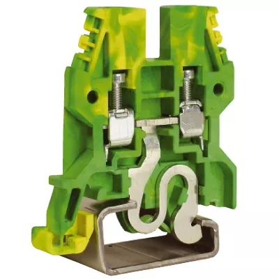 DKC - TED.4(Ex), зажим для заземления желт.зелен 4 кв.мм