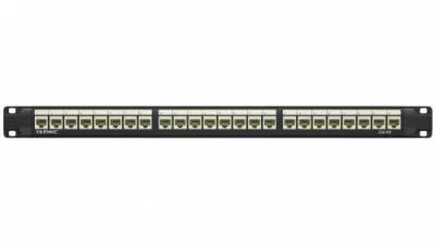 DKC - Патч-панель 19дюйм 1UCAT6А 24 модуля RJ45 неэкранированная DKC RN6APPU24 DKC - Патч-панель 19дюйм 1UCAT6А 24 модуля RJ45 неэкранированная DKC RN6APPU24