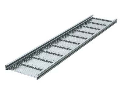 DKC - Лоток листовой 100х400, лонжерон 2 мм, L 6 м