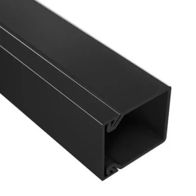 DKC - TA-EN 25x30 Короб с плоской основой, цвет чёрный