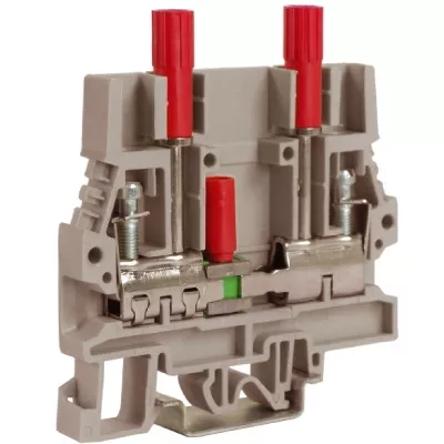 DKC - SCB.6/DD, тестовый с разъединителем для вольтметра 6 кв.мм бежевый