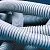 Труба ПВХ гибкая гофр. д.32мм, лёгкая без протяжки, 25м, цвет серый