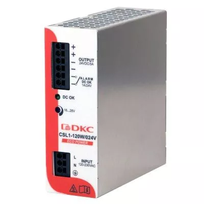 DKC - Источник питания "ECO POWER" 1ф 120Вт 5А 24В DKC XCSL1120W024VAA