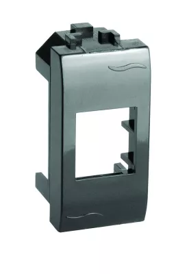DKC - Адаптер для информационных разъемов SIEMON, черный, 1мод.